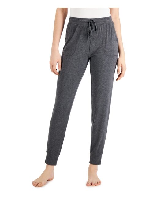 ALFANI Heathered Essential Jogger Pants, Created for Macy's