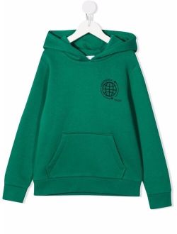 BOSS Kidswear chest logo-print hoodie