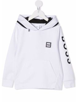 BOSS Kidswear logo-print hoodie
