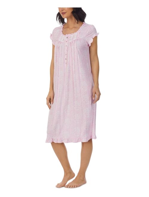 EILEEN WEST Women's Cap-Sleeve Waltz Nightgown