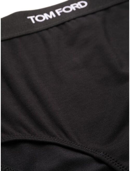TOM FORD logo-waist briefs