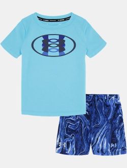 Boys' Infant UA Liquid Surf Shirt & Volley Shorts Set