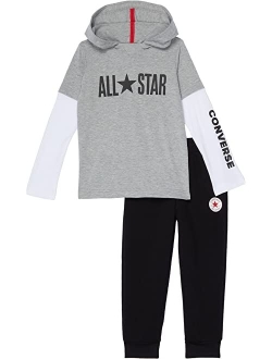 Kids All Star Twofer Hoodie and Joggers Set (Toddler)