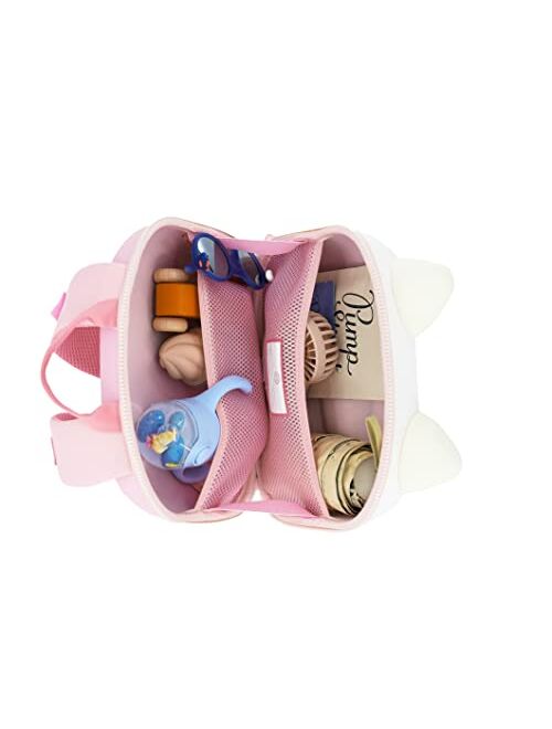 Zoy Zoii Cute Toddler Backpack,zoyzoii Kids Backpack, Preschool Backpack Mini Travel Bag as Gift for Girls Boys Ages 3-5 Big Brown Bear