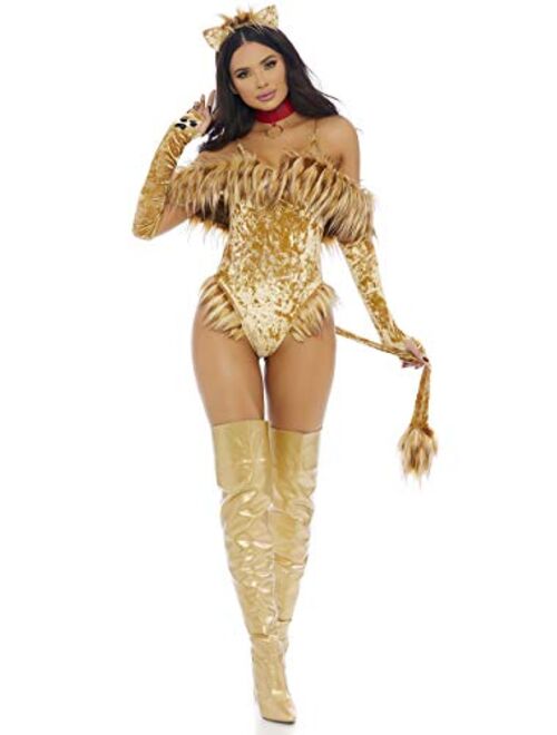 Forplay womens A Scaredy Lion Sexy Movie Character Costume