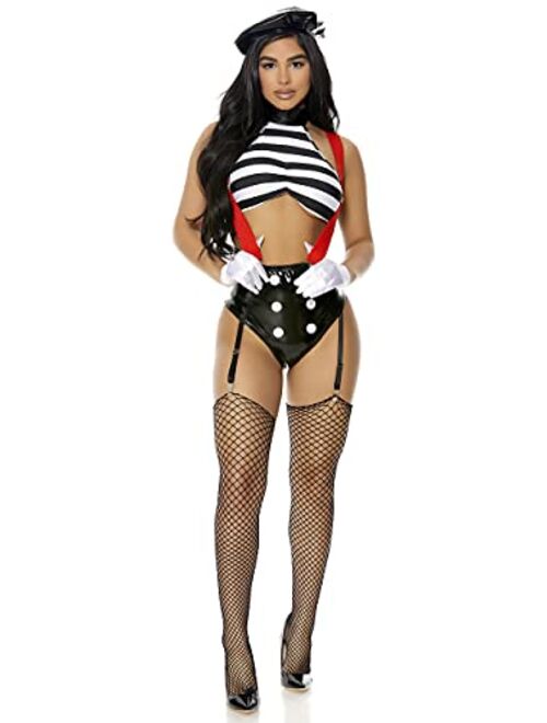Forplay womens Speechless Sexy Mime Costume