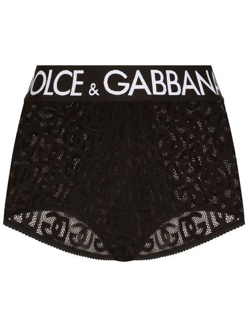 Dolce & Gabbana monogram-jacquard short briefs