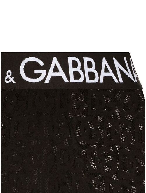 Dolce & Gabbana monogram-jacquard short briefs