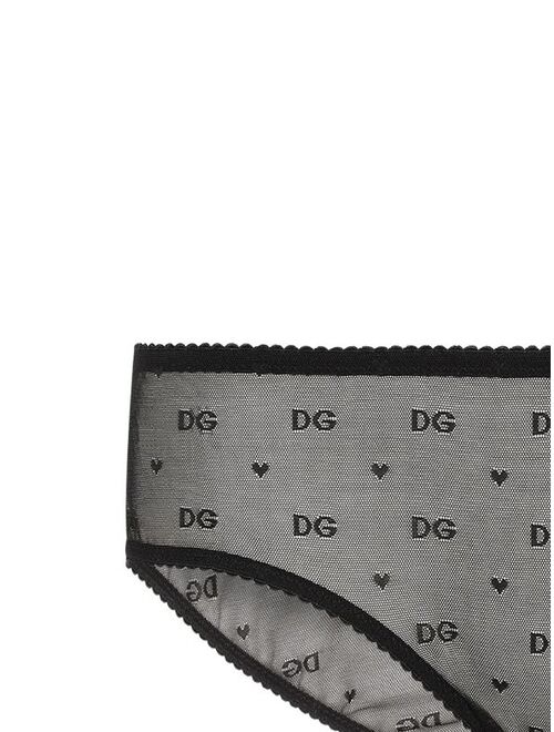 Dolce & Gabbana monogram-pattern briefs