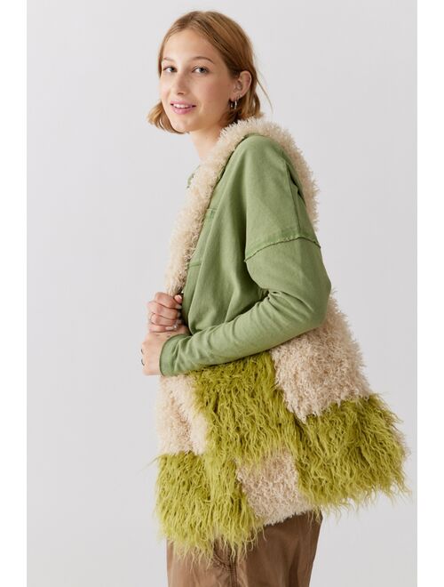 Buy Urban Outfitters Gaia Faux Fur Shoulder Bag online Topofstyle