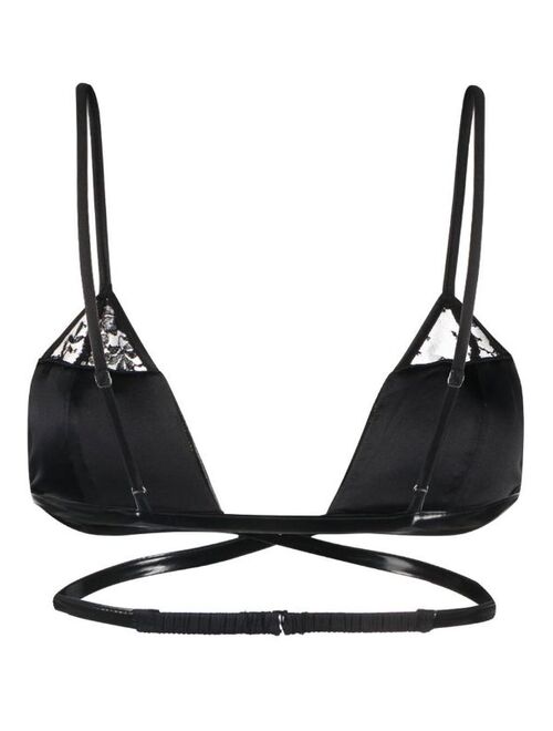 Fleur Du Mal Frankie wrap-around bra