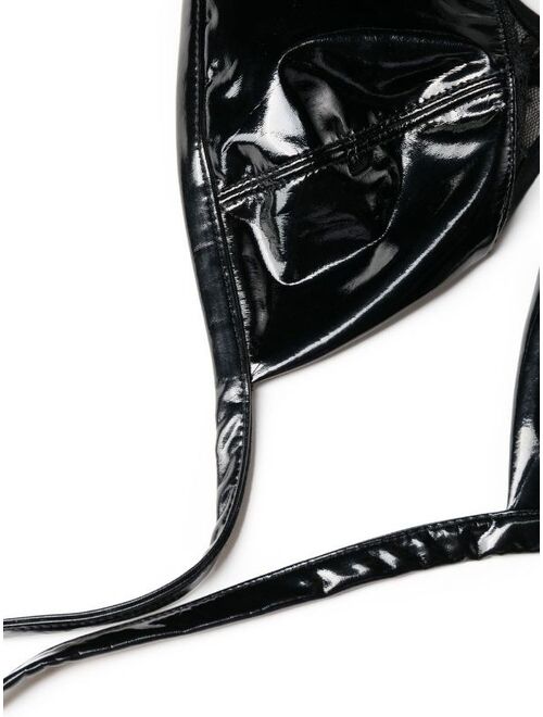 Fleur Du Mal Frankie wrap-around bra