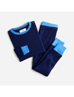 MOLYHUA Boys Pajamas Set Cotton Kids PJs Set Long Sleeve Pjs Top and Pants Set Cute Xmas Sleepwear 1-8 T 