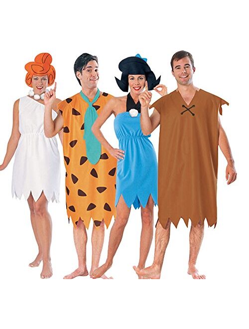 Futurememories Adult Flintstones Group of 4 Costume Set