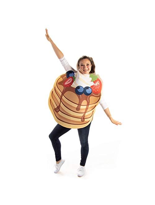 Hauntlook Grand Slam Breakfast - Pancakes, Bacon, & Egg Funny Group Halloween Costume