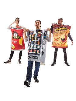 Snack Attack Group Halloween Costume - Vending Machine, Prungles, Hot Cheesies