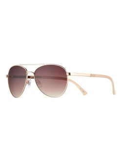 Crux 59mm Aviator Sunglasses