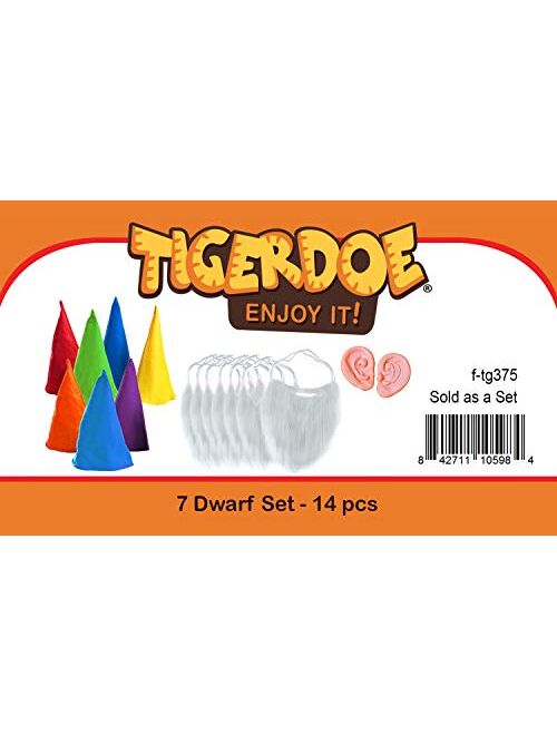 Tigerdoe Dwarf Costumes - Group Costumes for Halloween - Storybook Costumes - Fairy Tale Costumes - Gnome Costume