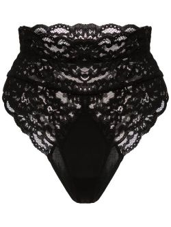 Charlotte lace high-waisted panty