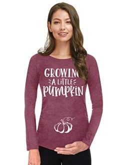 For G and PL Women's Halloween Maternity Long Sleeve Pregnancy Shirt