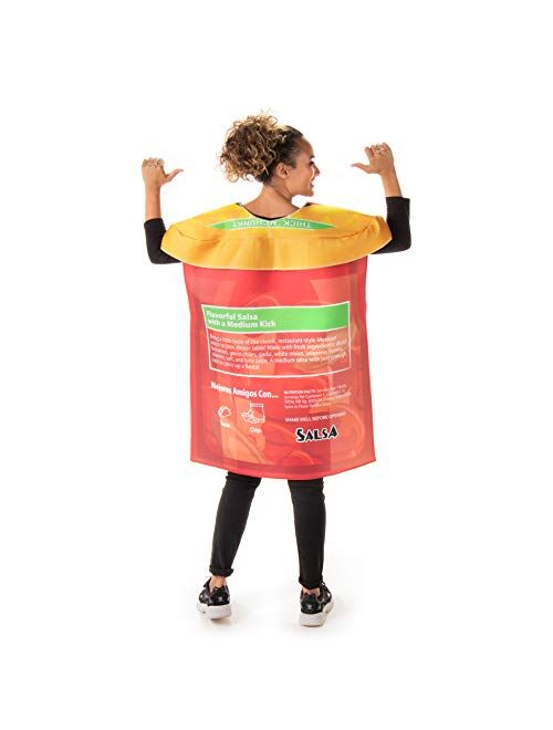 Hauntlook Salsa con Queso Couples Halloween Costume - Funny Taco Party Mexican Food Suits