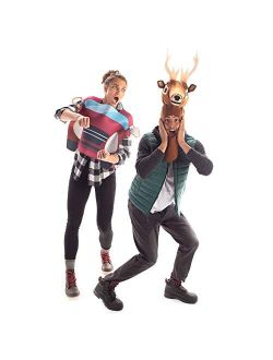 Deer in The Headlights Halloween Couples Costume Funny Pun Adult Theme