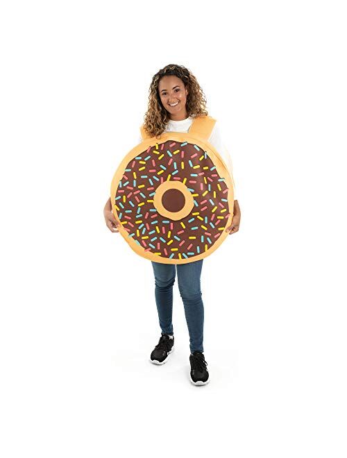 Hauntlook Coffee & Donut Halloween Couples Costumes - Unisex Funny Breakfast Food Costume