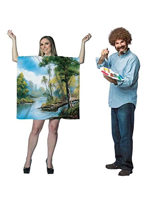 Birthdayexpress Bob Ross Artist Couples Costume Bundle Set