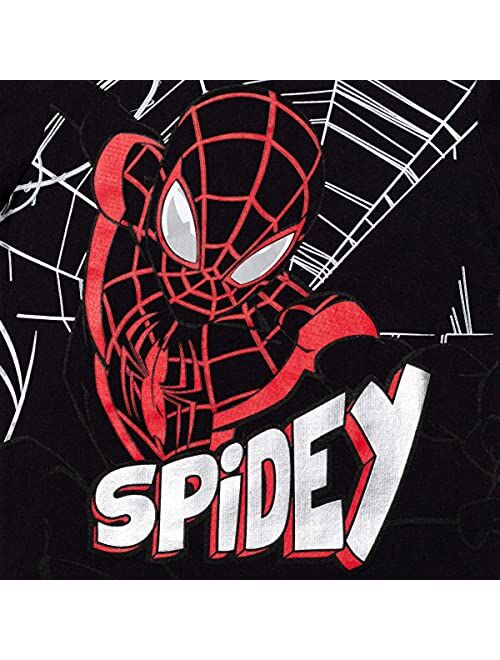 Marvel Avengers Spiderman Athletic T-Shirt T-ShirtShorts Set