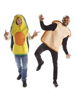 Avocado Toast Halloween Couples Costume - Funny Food Unisex One-Size Suits