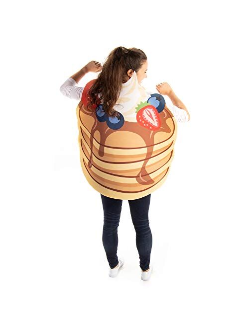 Hauntlook Pancakes & Waffles Halloween Couples Costumes - Funny Breakfast Food Outfits
