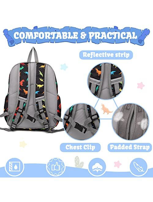 Toddler Kids backpacks,VASCHY Cute Lightweight Water Resistant Preschool Kindergarten Backpack for Boys and Girls Chest Strap
