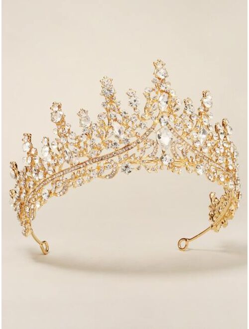 Shein Rhinestone Crown Design Headband