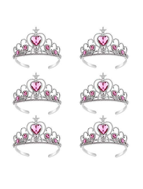 Wenosda Dress Up Tiara Crown Set Princess Costume Party Accessories for Kids/Girl/Toddler
