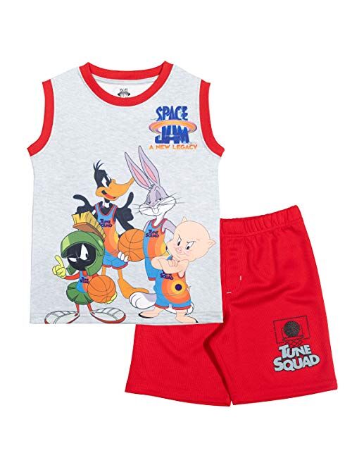 SPACE JAM Performance Tank Top Mesh Shorts Set
