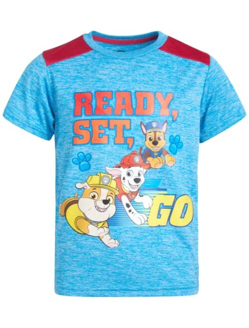 Rocky Nickelodeon Boys Paw Patrol Shorts Set 2 Piece T-Shirt and Shorts (Toddler/Little Boy)