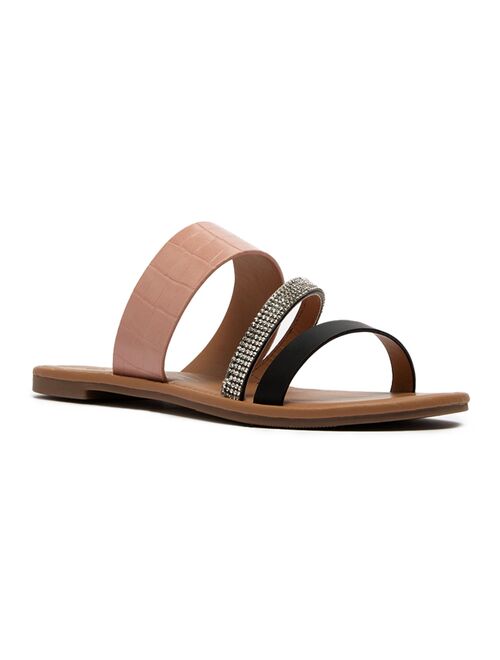 Qupid Athena Women's Slide Sandals