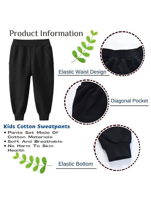 IjnUhb Dinosaur Toddler Boy Clothes Long Sleeve Shirt and Childrens Pants Set,2 Piece Kids Outfit Boys