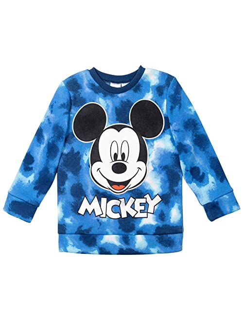 Disney Mickey Mouse Pullover Sweatshirt and Jogger Pants Set Infant to Big Kid