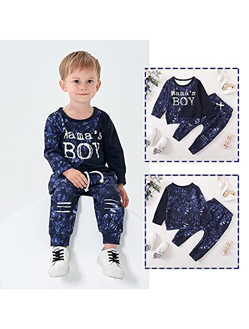 Kimi Bear Toddler Baby Boy Clothes Little Boy Clothing Short Sleeve Mama Boy Baby Clothes Cotton Summer Outfits Set