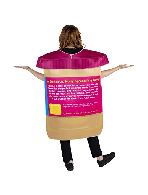 Hauntlook Peanut Butter and Jelly Jar Couples Halloween Costume - Fun Adult Unisex Outfits