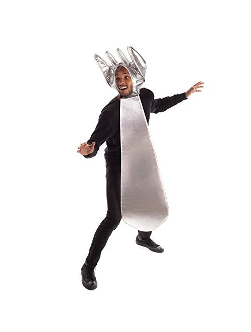 Hauntlook Fork and Toaster Halloween Couples Costume - Funny Dark Humor Themed Joke