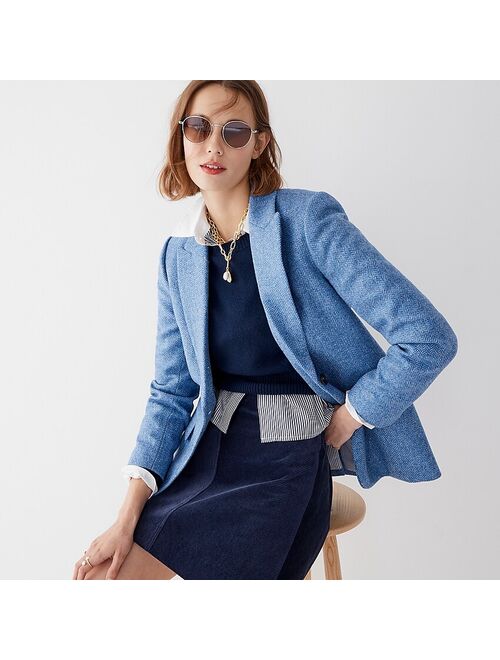 Buy J.Crew Sommerset blazer in blue herringbone wool online Topofstyle