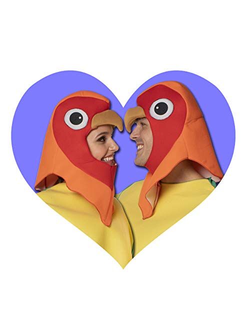 Rasta Imposta Love Birds Couples Costume Exotic Birds Womens Mens Dress Up Cosplay Costumes, Adult One Size