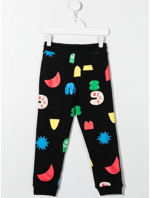 Stella McCartney Kids abstract-print track-pants