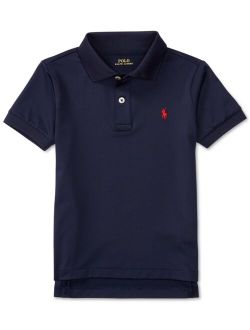 Little Boys Moisture-wicking Tech Jersey Polo Shirt