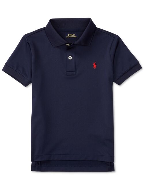 POLO RALPH LAUREN Little Boys Moisture-wicking Tech Jersey Polo Shirt