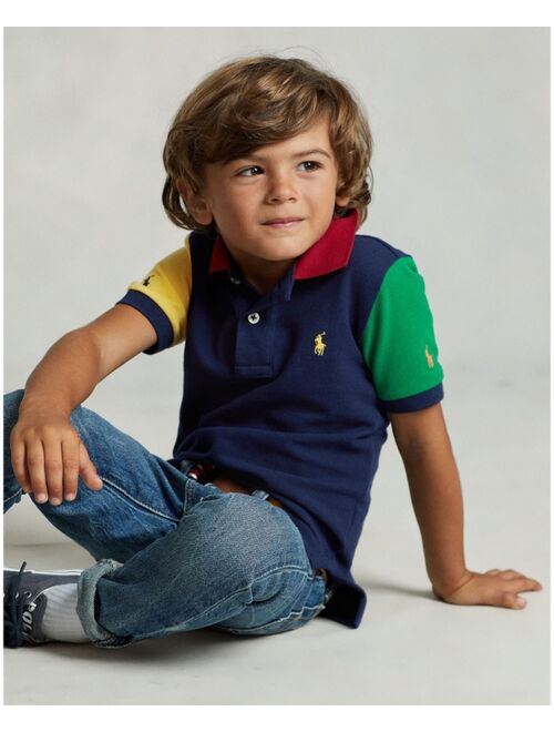 POLO RALPH LAUREN Toddler Boys Short Sleeve Polo Shirt