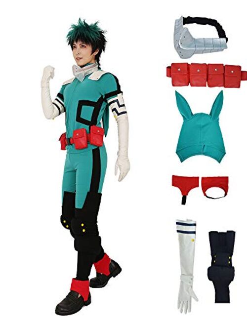 Miccostumes Men's Anime Hero Cosplay Costume Fighting Suit