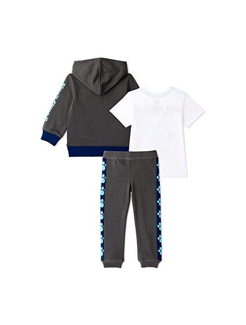 Nickelodeon Blue's Clues & You Hoodie, T-Shirt, & Jogger Sweatpant, 3-Piece Athleisure Outfit Bundle Set-Toddler Boy-Nick Jr